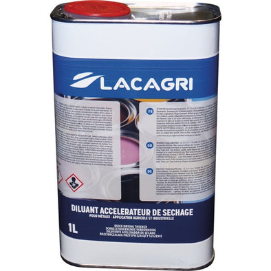 DILUANT ACCELERATEUR DE SECHAGE BIDON 1 LITRE LACAGRI