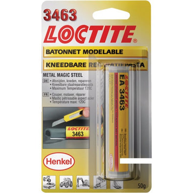 BATONNET MODELABLE CHARGE D'ACIER METAL MAGIC STEEL EA 3463 TUBE 50 GR