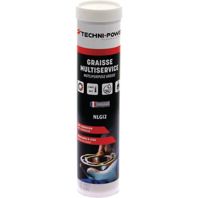GRAISSE MULTISERVICE CARTOUCHE 400GR TECHNI-POWER (contient 24 unités)
