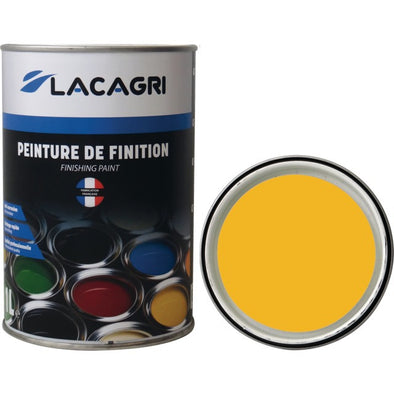 PEINTURE DE FINITION JAUNE NEW  LUCAS  POT 1L LACAGRI