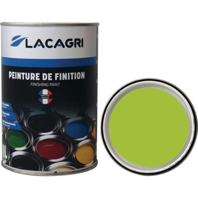 PEINTURE DE FINITION VERT MERLO NOUVEAU  POT 1L LACAGRI