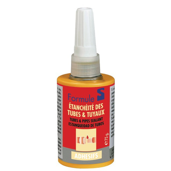 COLLE ANAEROBIE POUR TUBES ET TUYAUX FLACON 75GR FORMULE S