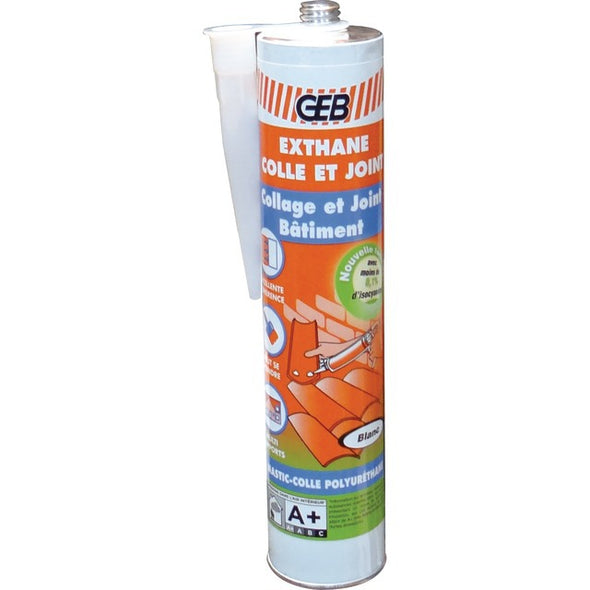 MASTIC COLLE EXTHANE BLANC CARTOUCHE 300ML
