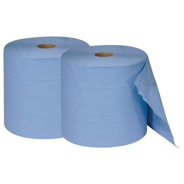 BOBINE OUATE BLEU 3 PLIS 20G 26X35 540F X2