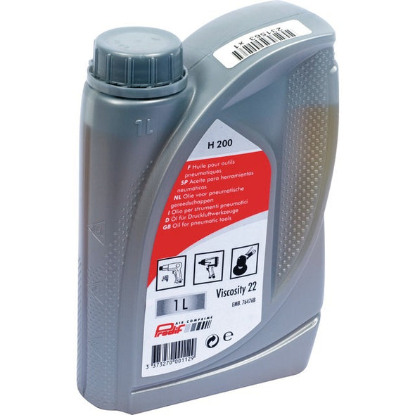 HUILE POUR OUTIL PNEUMATIQUE H200 BIDON 1 L