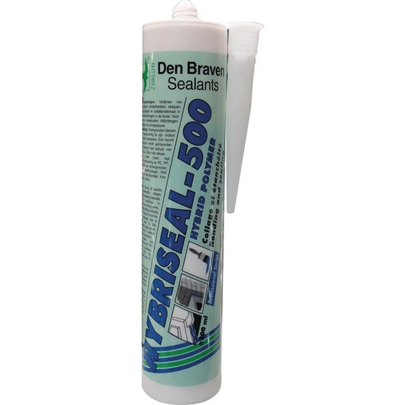 MASTIC COLLE HYBRISEAL-500 BLANC CARTOUCHE 300ML DEN BRAVEN
