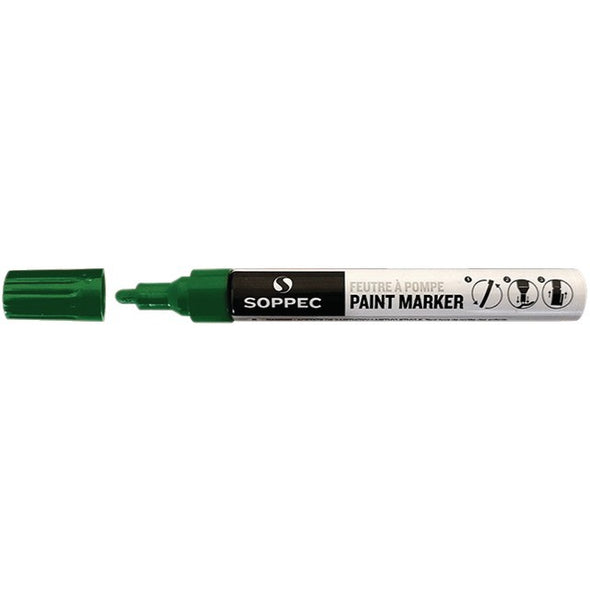 FEUTRE A POMPE POUR MARQUAGE VERT 10ML
