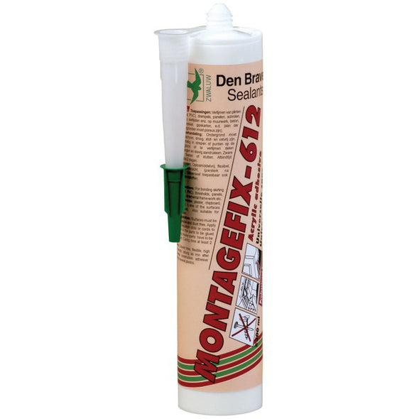 COLLE MONTAGEFIX-612 BLANCHE CARTOUCHE 300ML DEN BRAVEN