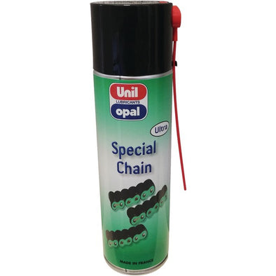 GRAISSE POUR CHAINE AEROSOL 500ML UNIL OPAL