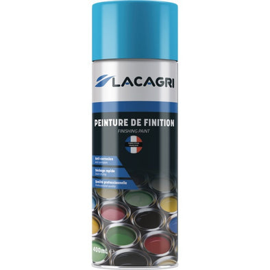 PEINTURE DE FINITION BLEU BERTHOUD AEROSOL 400ML LACAGRI