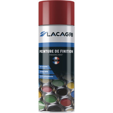 PEINTURE DE FINITION ROUGE BRIMONT AERO 400ML LACAGRI