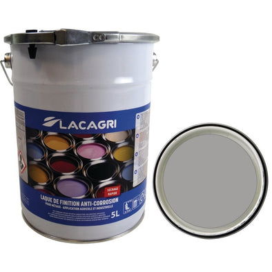 PEINTURE DE FINITION GRIS ARGENT CASE IH SEAU 5L LACAGRI