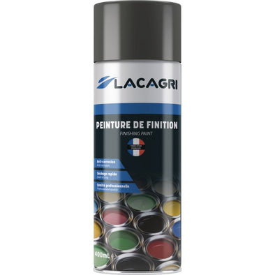 PEINTURE DE FINITION GRIS FONCE CLAAS AEROSOL 400ML LACAGRI