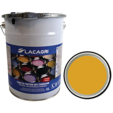 PEINTURE DE FINITION JAUNE FANTINI SEAU 5 L LACAGRI