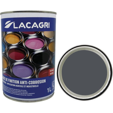 PEINTURE DE FINITION GRIS FONCE FORD POT 1L LACAGRI