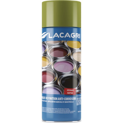 PEINTURE DE FINITION VERT HURLIMAN AEROSOL 400ML LACAGRI