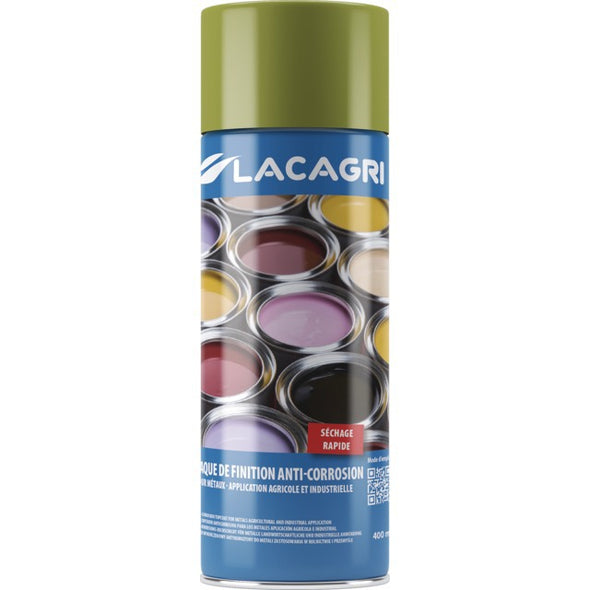 PEINTURE DE FINITION VERT HURLIMAN AEROSOL 400ML LACAGRI