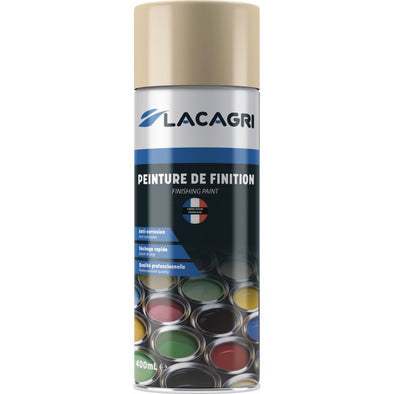 PEINTURE DE FINITION BLANC IH AEROSOL 400ML LACAGRI