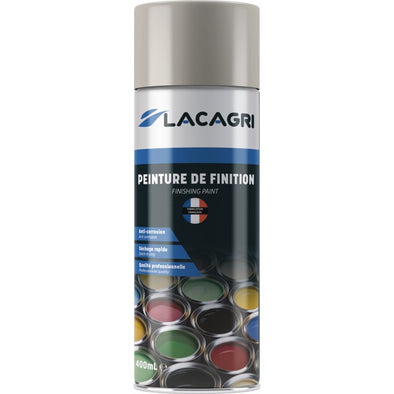 PEINTURE DE FINITION GRIS KUHN AEROSOL 400ML LACAGRI