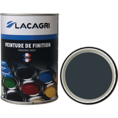 PEINTURE DE FINITION GRIS FONCE MAILLEUX POT 1L LACAGRI