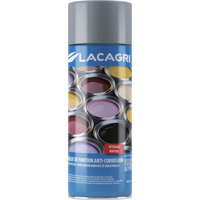 PEINTURE DE FINITION GRIS CLAIR MANITOU AEROSOL 400ML LACAGRI