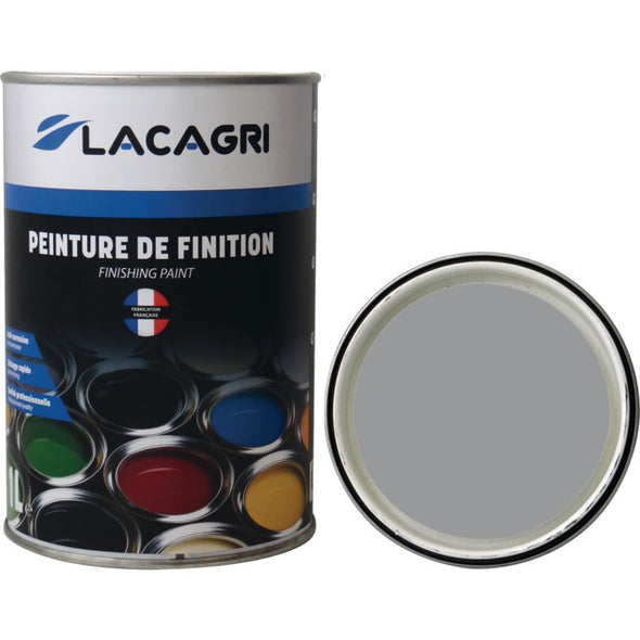 PEINTURE DE FINITION GRIS MASSEY FERGUSON ARGENT JANTE POT 1L LACAGRI