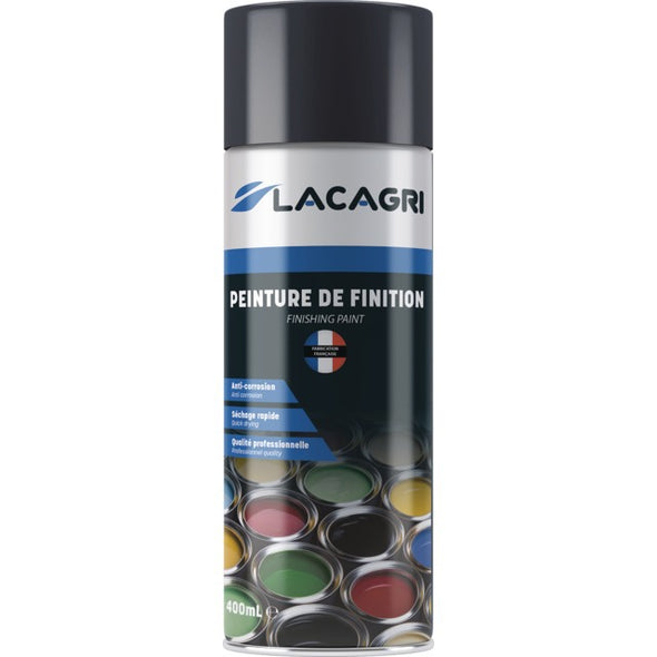PEINTURE DE FINITION GRIS RENAULT AEROSOL 400ML LACAGRI