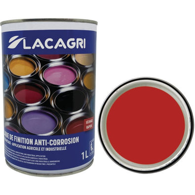 PEINTURE DE FINITION ROUGE ZETOR POT 1L LACAGRI