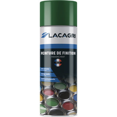 PEINTURE DE FINITION VERT FONCE PROMODIS AEROSOL 400ML LACAGRI