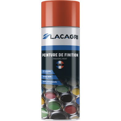 PEINTURE DE FINITION ROUGE CLAIR PROMODIS AEROSOL 400ML LACAGRI