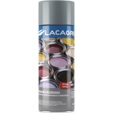 PEINTURE PRIMAIRE GRIS AEROSOL 400ML LACAGRI