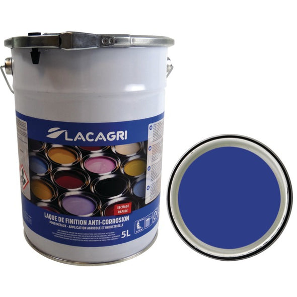 PEINTURE DE FINITION BLEU IRRIGATION SEAU 5L LACAGRI