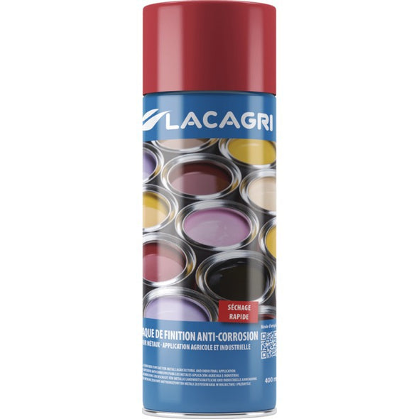 PEINTURE DE FINITION ROUGE ISEKI AEROSOL 400ML LACAGRI