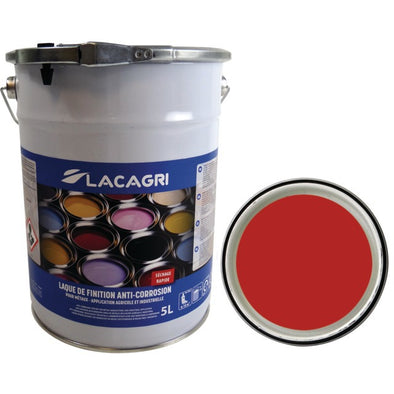 PEINTURE DE FINITION ROUGE MANITOU SEAU 5L LACAGRI